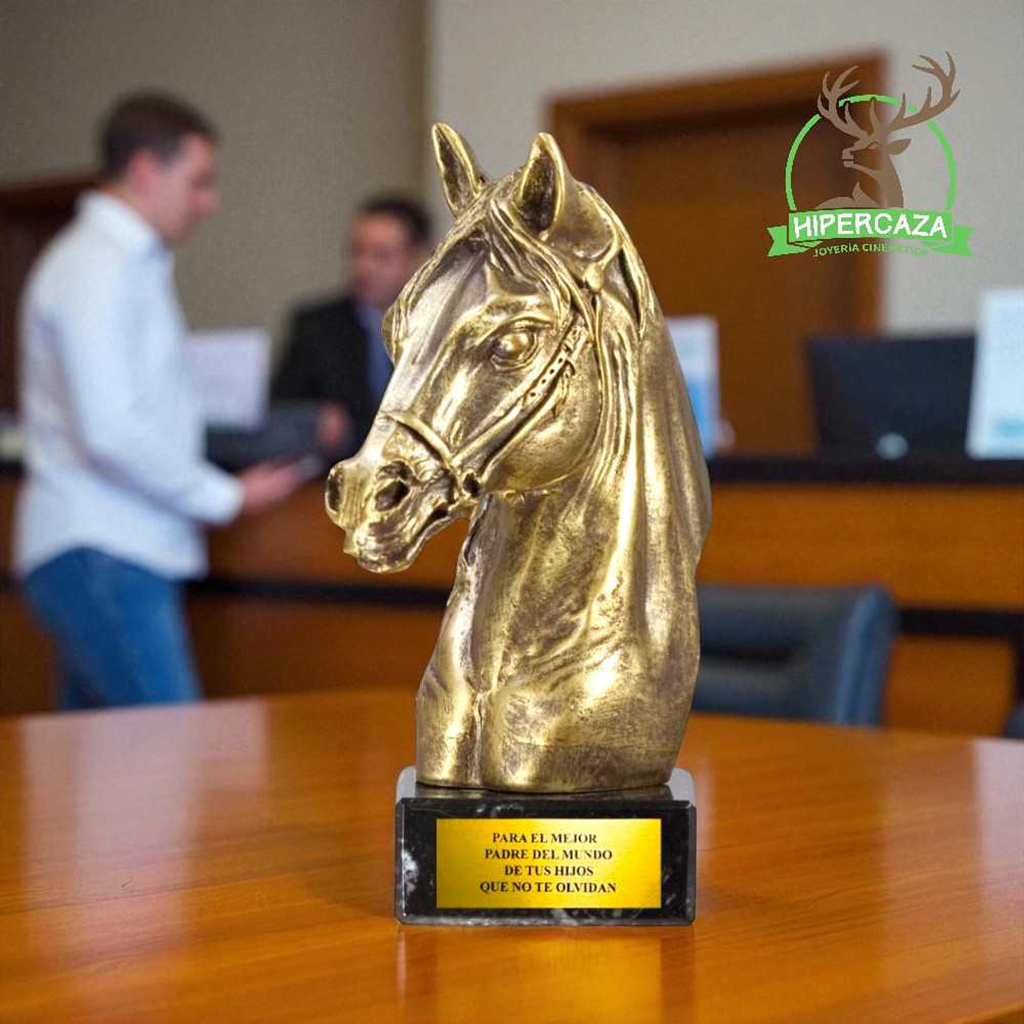 Figura de caballo bronce 2