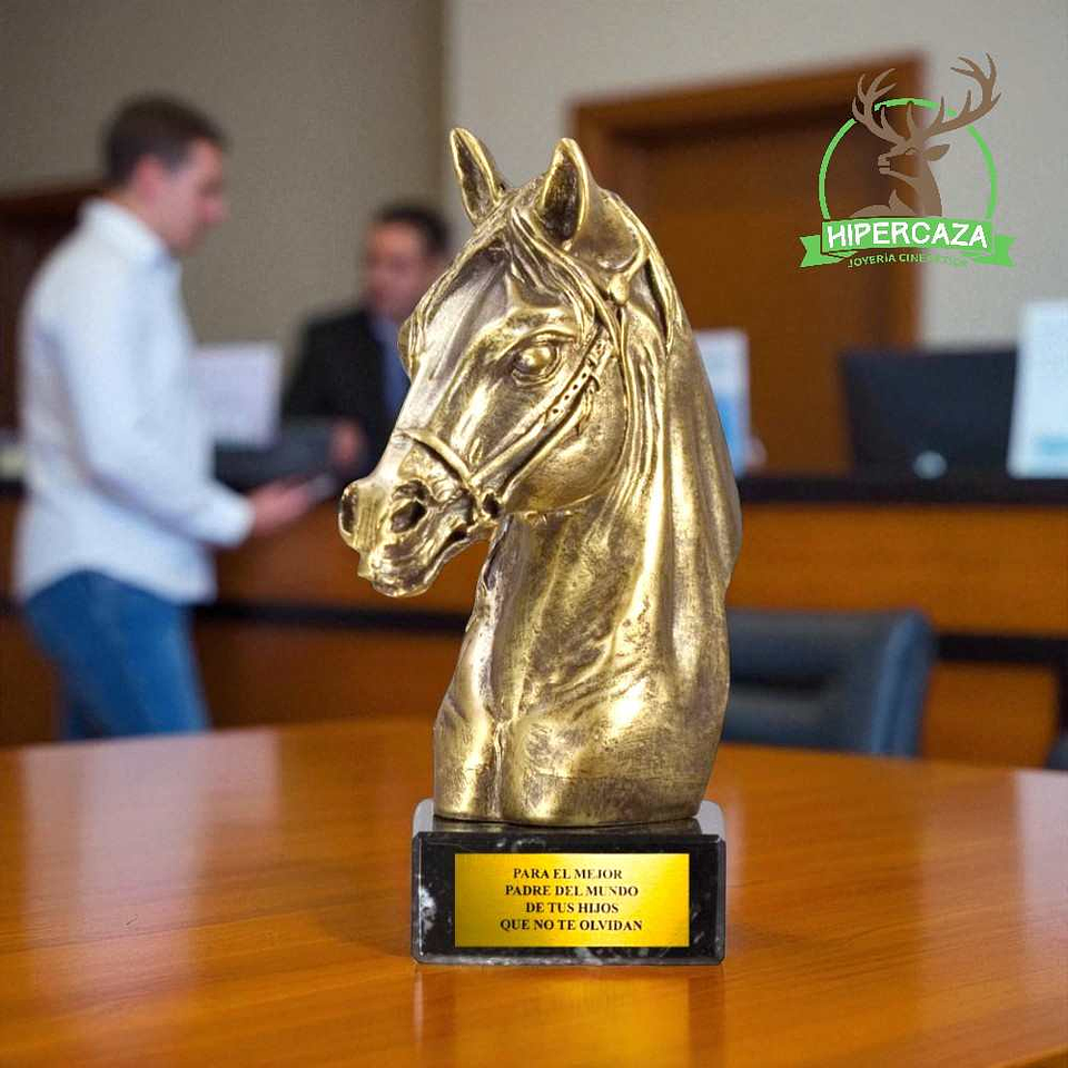 Figura de caballo bronce 2