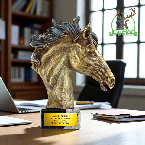 Figura de caballo decorativa