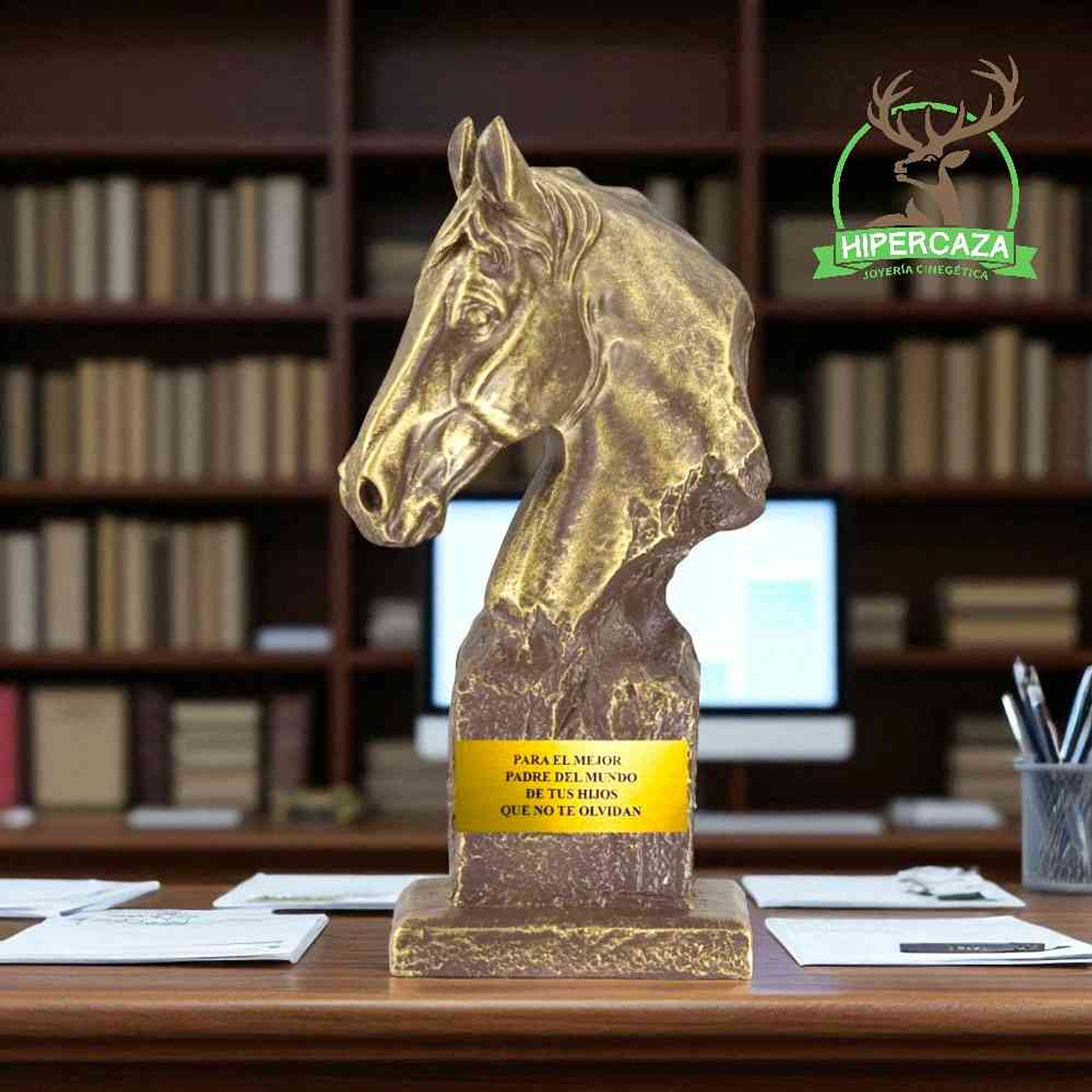 Trofeo busto ecuestre 2