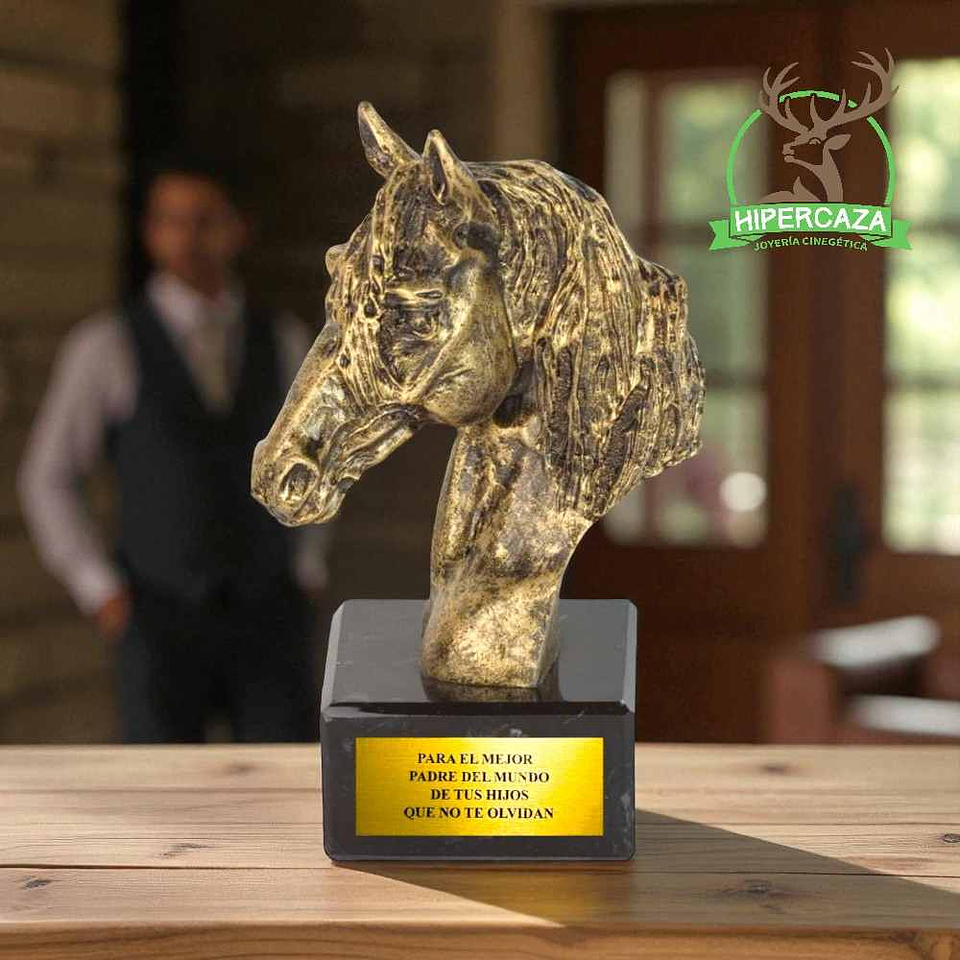 Figura ecuestre bronce 2