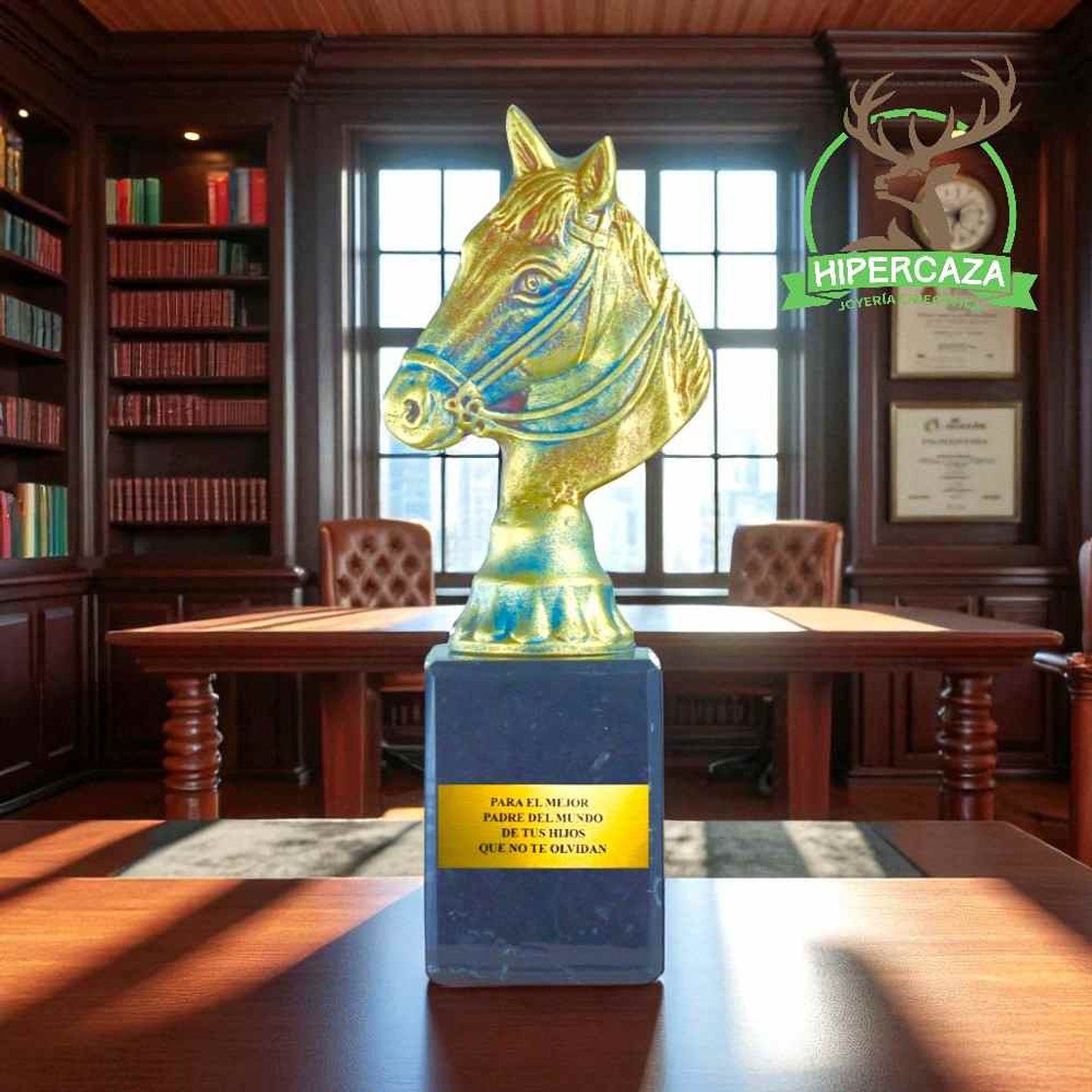 Trofeo ecuestre de rostro 2