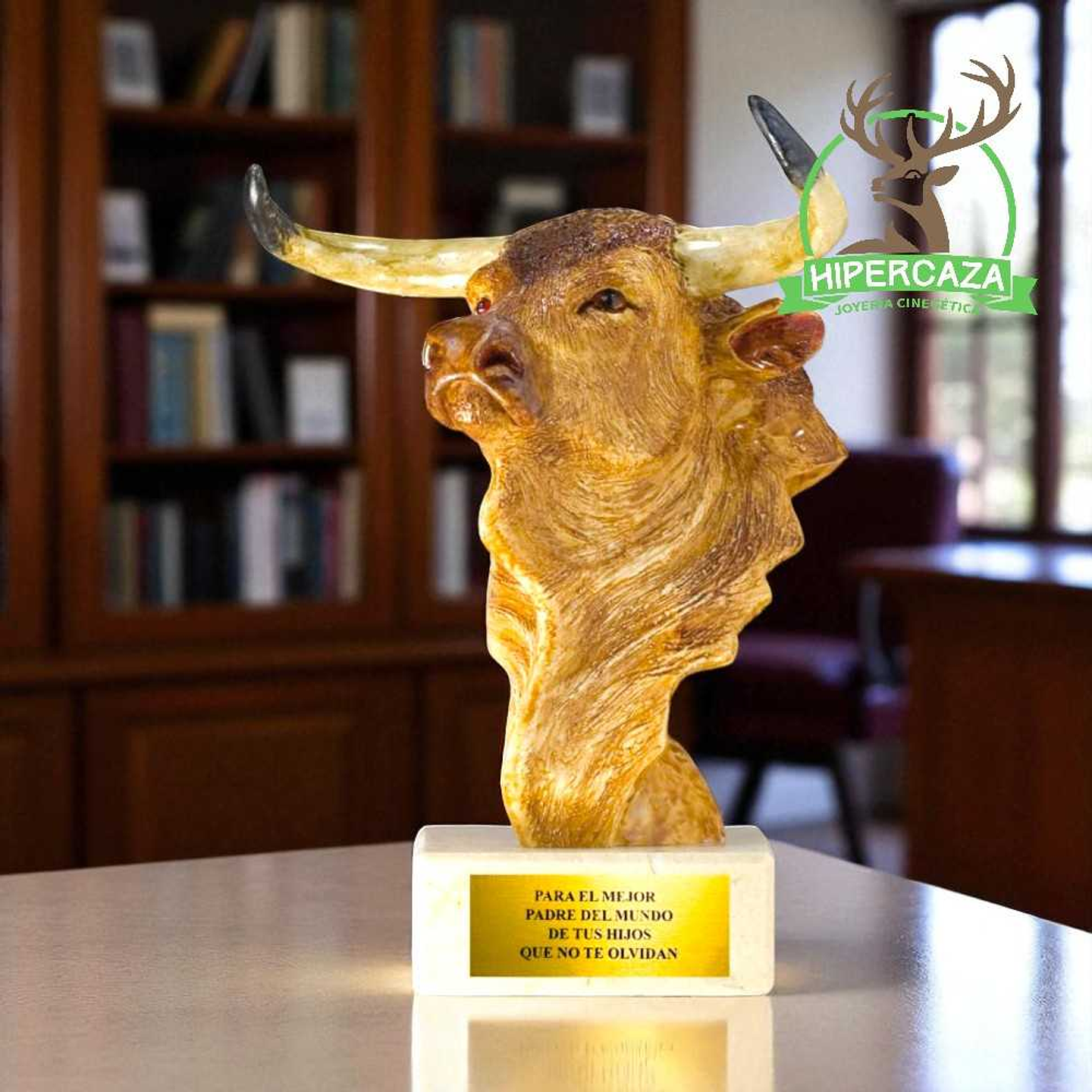 Figura de toro en resina 2