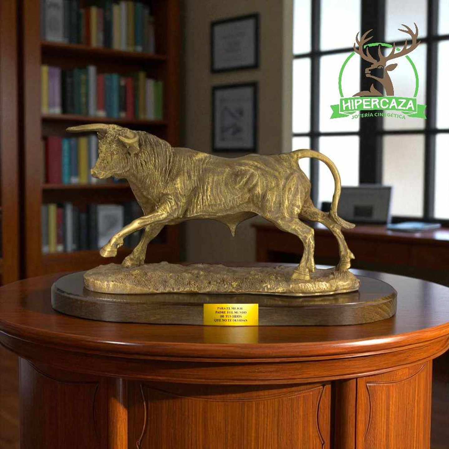 Figura taurina en resina 2