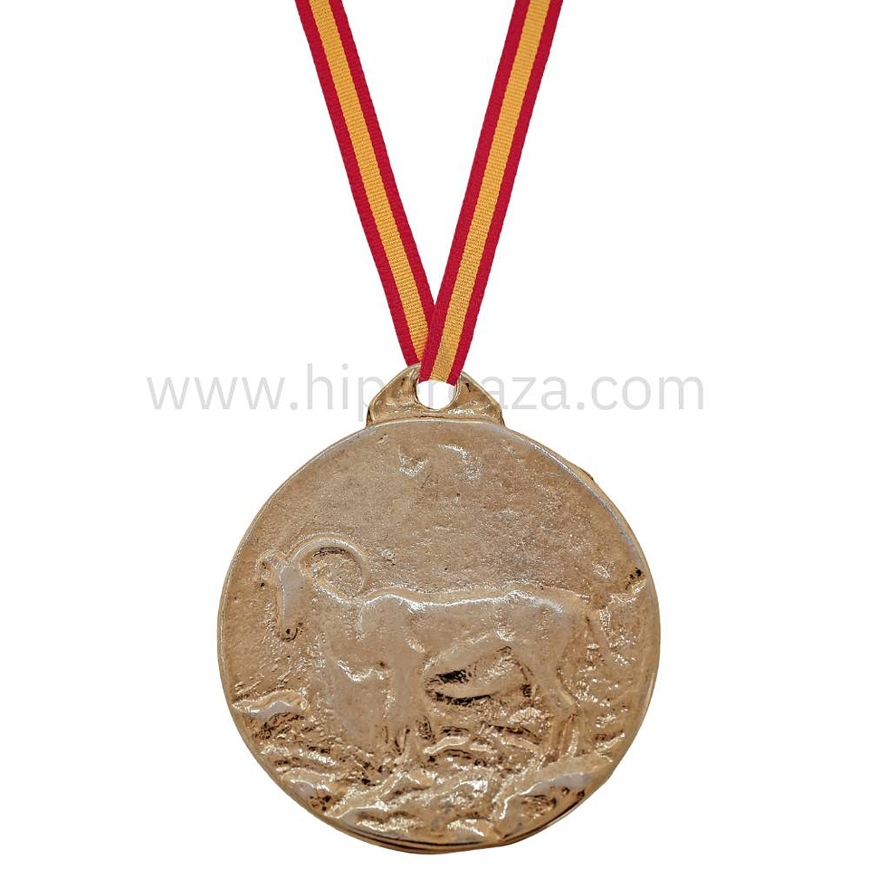 Medalla de homologación arruí en oro  1