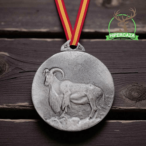 Medalla de homologación aurrí de plata 