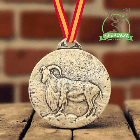 Medalla de homologacion trofeo arruí bronce 