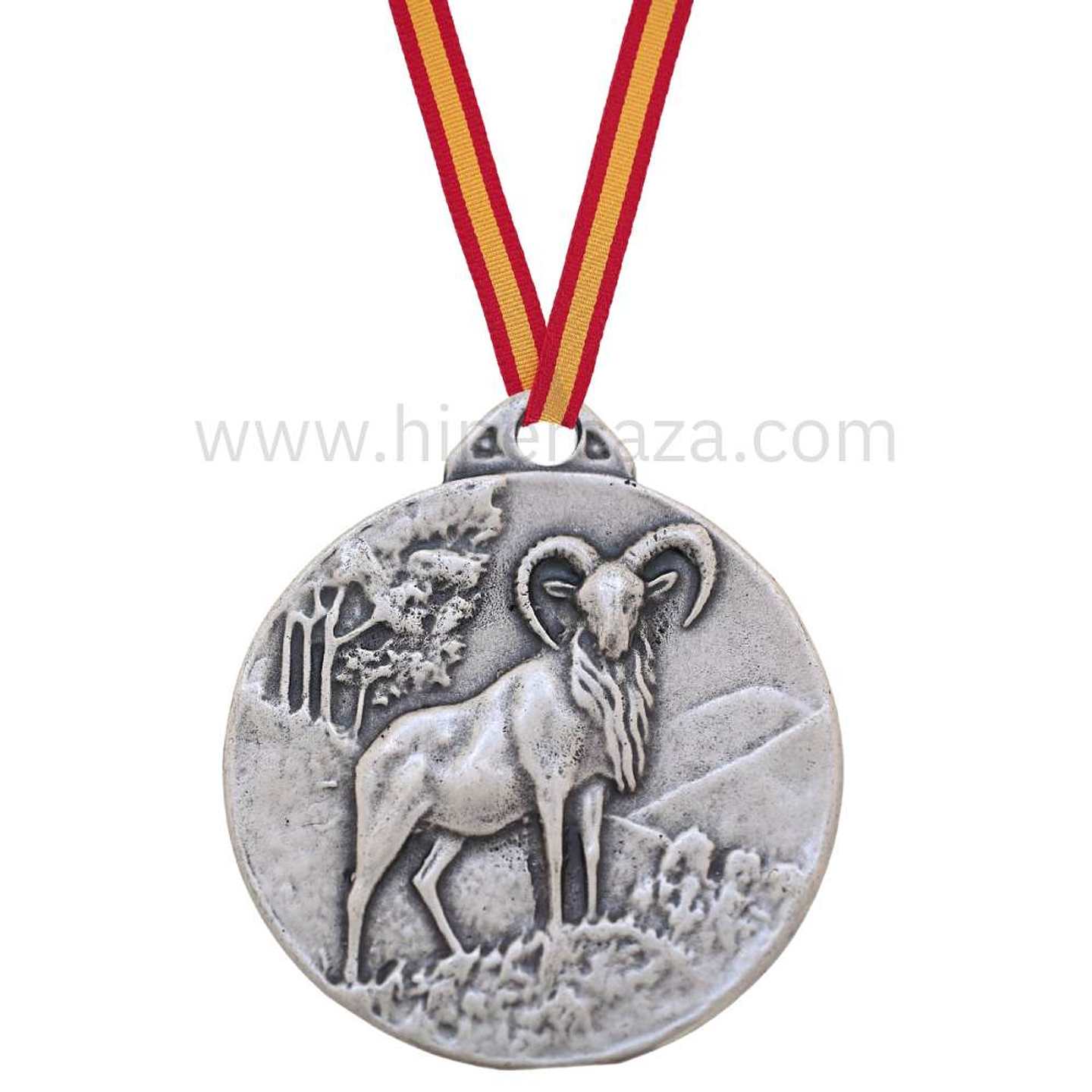 Medalla homologación de muflón plata 1