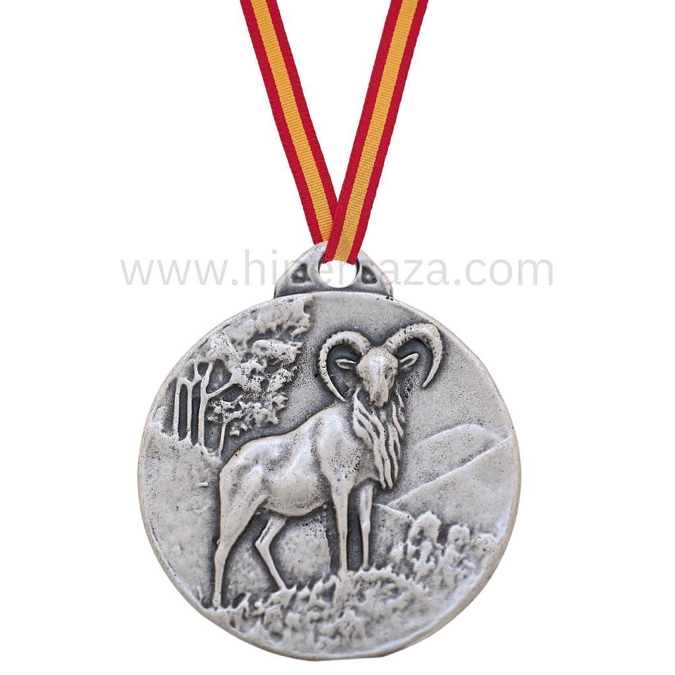 Medalla homologación de muflón plata 1