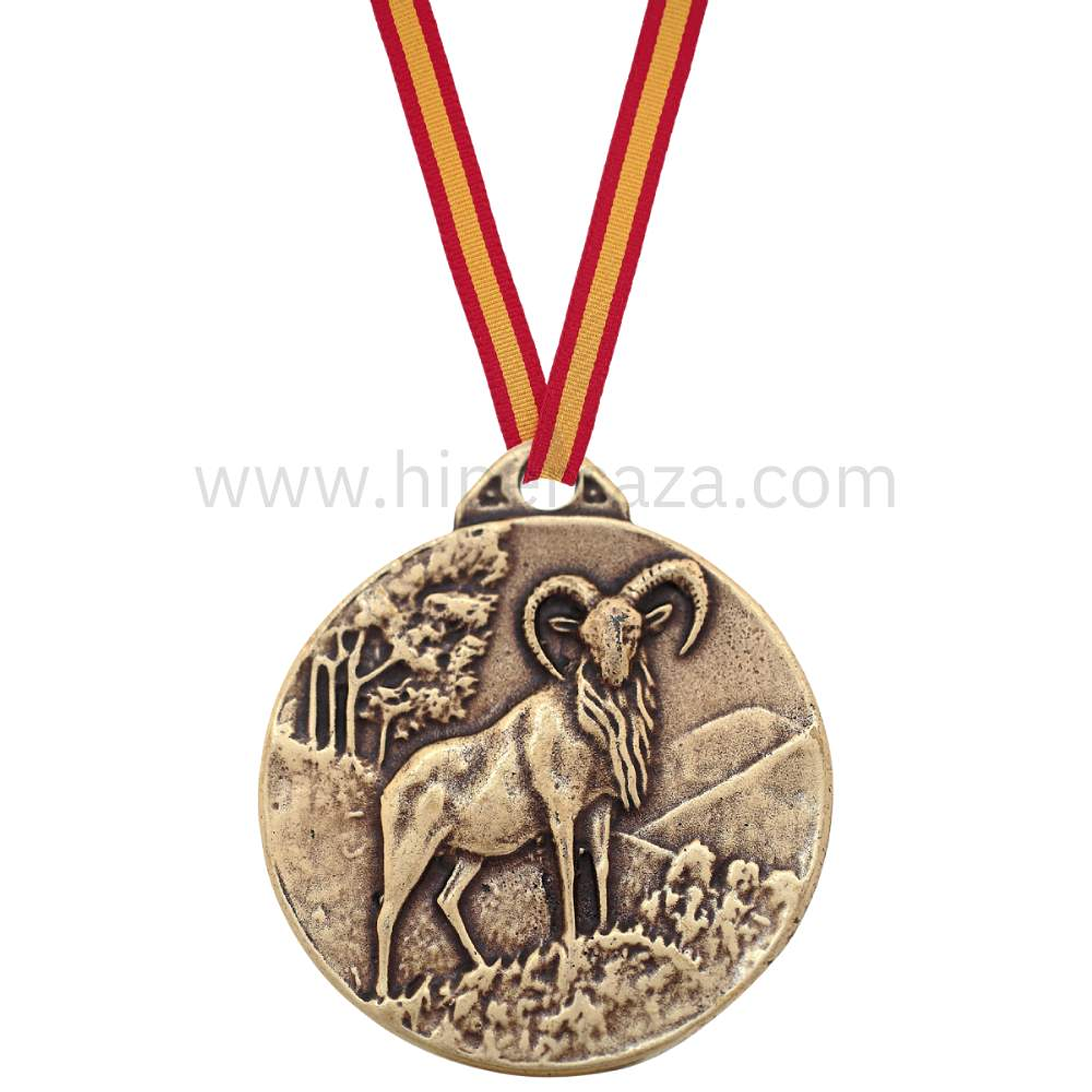 Medalla homologación de muflón bronce 1