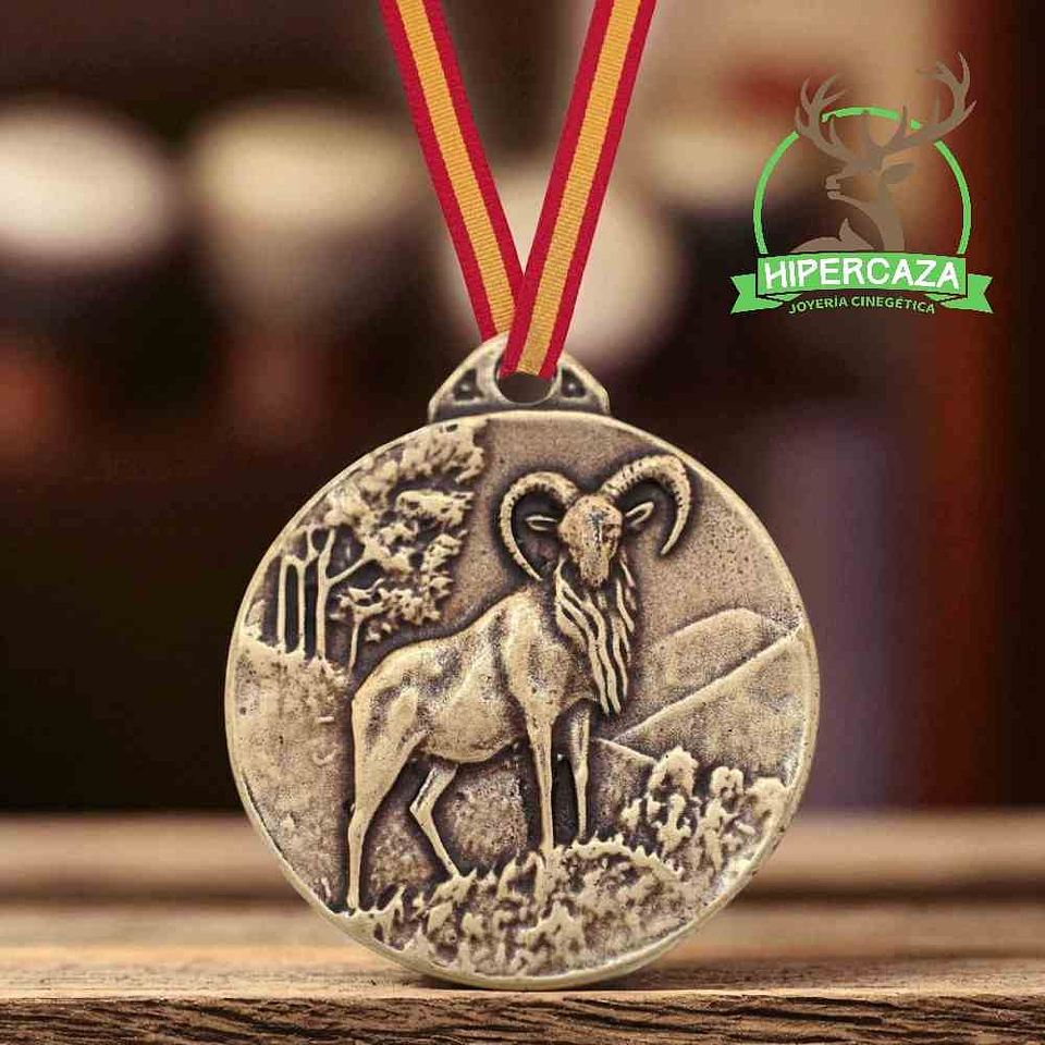 Medalla homologación de muflón bronce 2