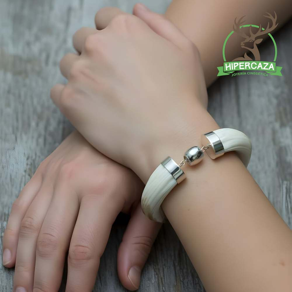 Pulsera con amoladeras de Jabalí  2