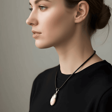 Gargantilla perla de ciervo 