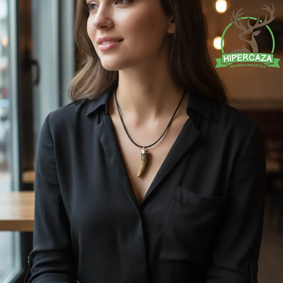 Colgante con punta de ciervo  3