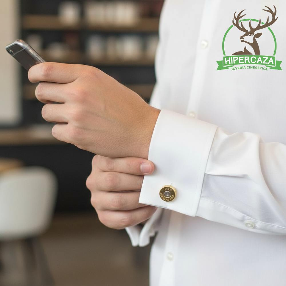 Gemelo casquillo de bala original 3