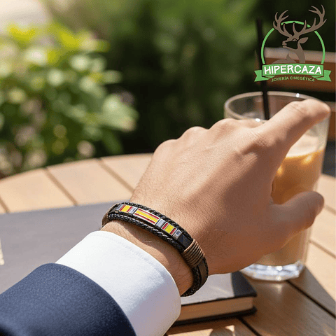 Pulsera caballero españa acero