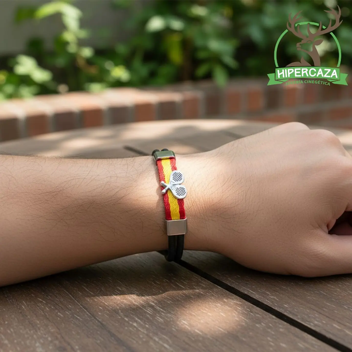 Pulsera de pádel con la bandera de España 3