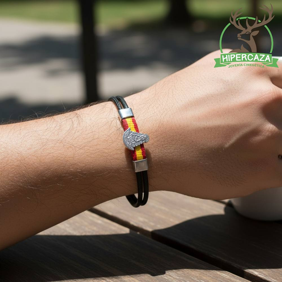 Pulsera de acero virgen del rocío España 2