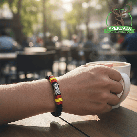Pulsera virgen de los desamparados trenza España 