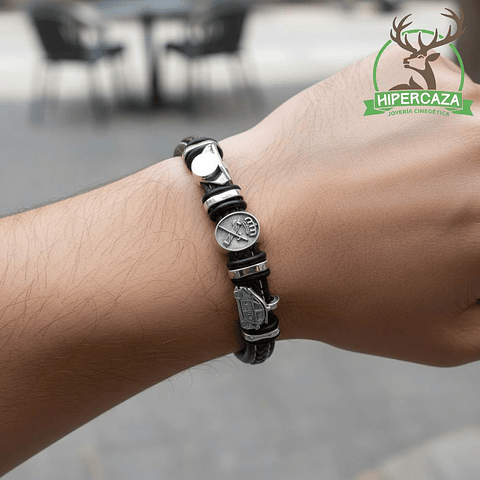 Pulsera de la guardia civil plata