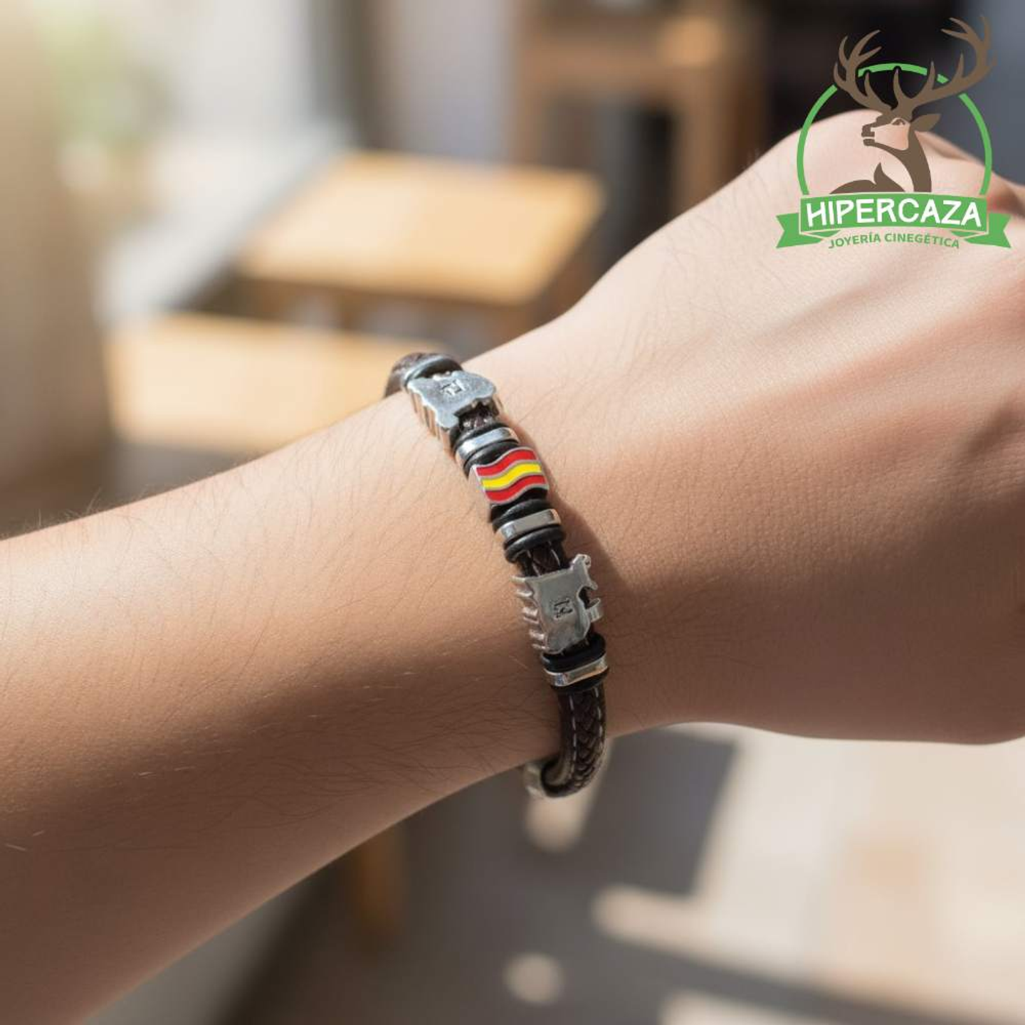 Pulsera del español plata 2