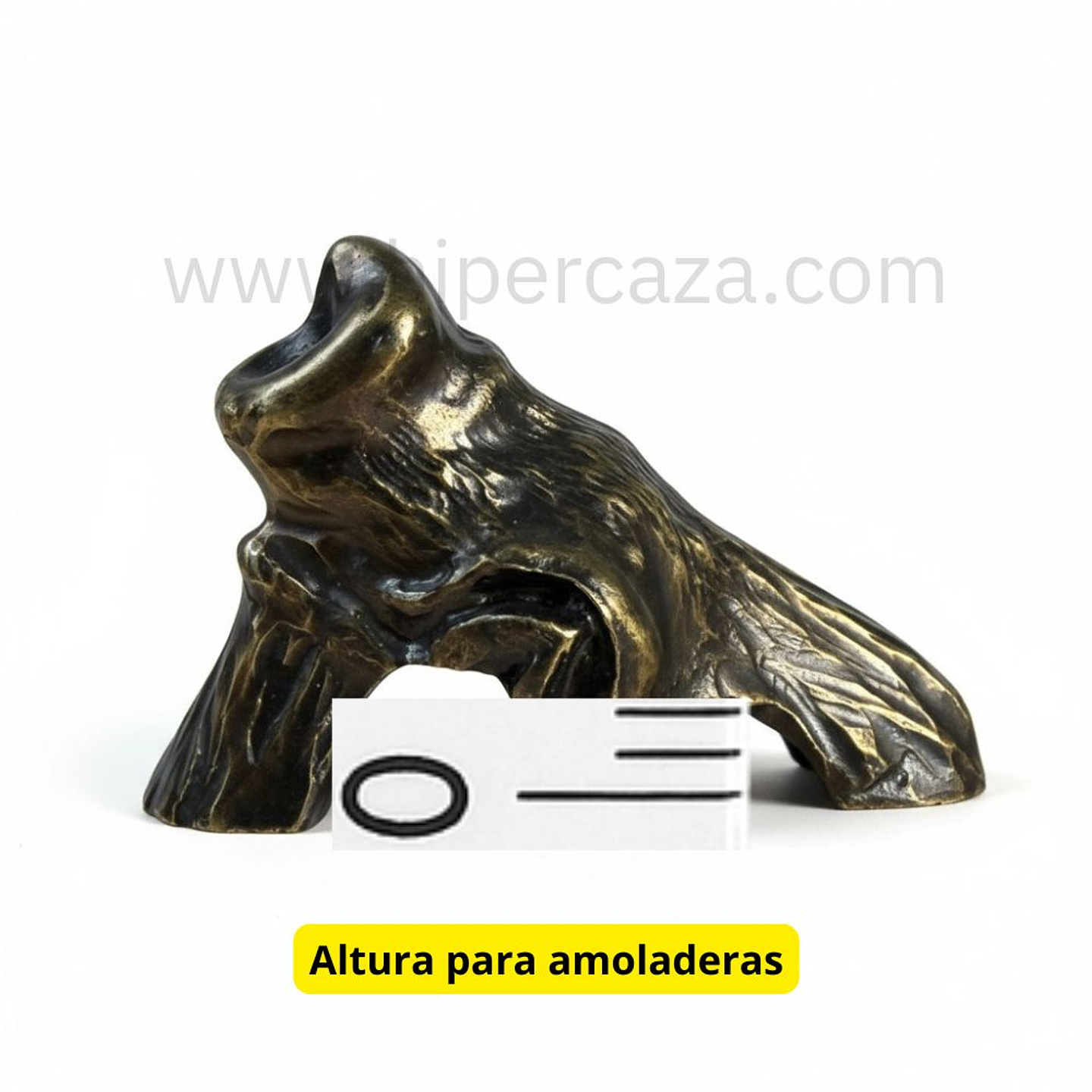 Cabeza de morritos para encasquillar colmillos 5