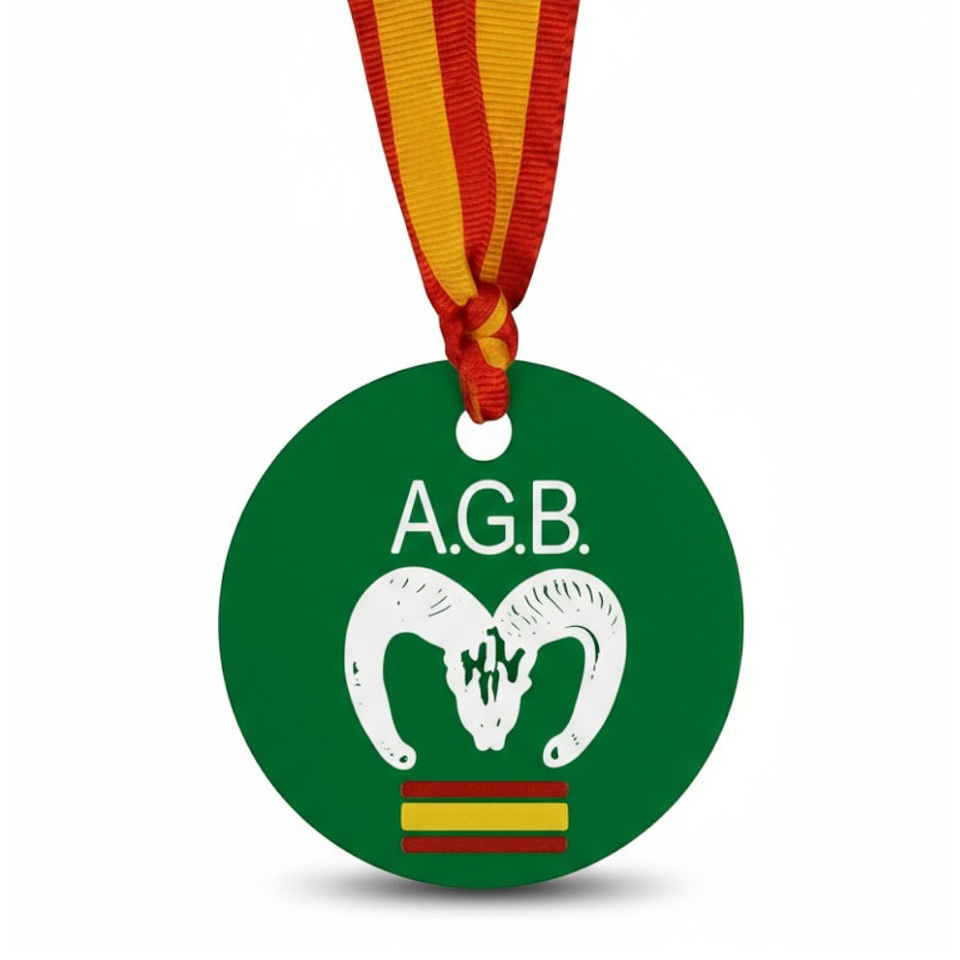 Marcarres personalizado con iniciales y muflón  1