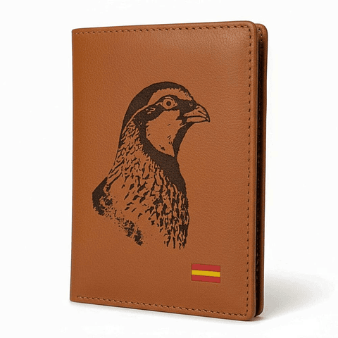 Cartera personalizada perdiz 