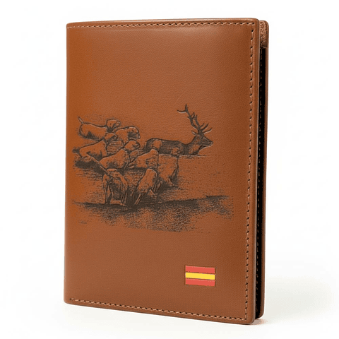 Cartera personalizada perros y ciervo