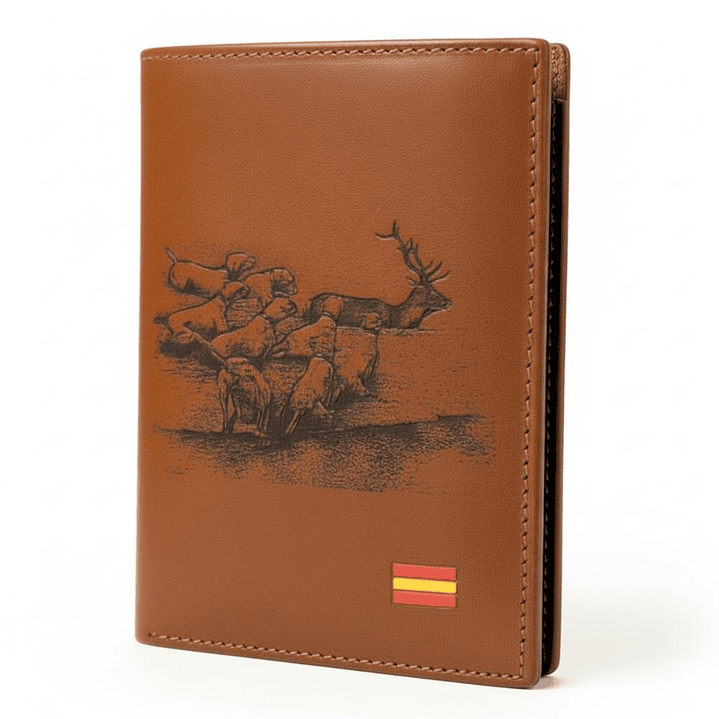 Cartera personalizada perros y ciervo 1