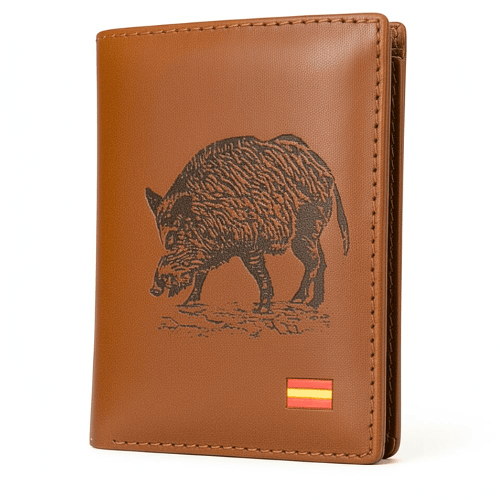 Cartera personalizada jabalí  1