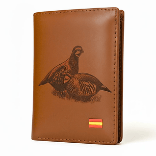 Cartera personalizada de perdices 