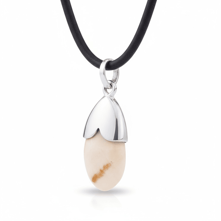 Gargantilla perla de ciervo  4