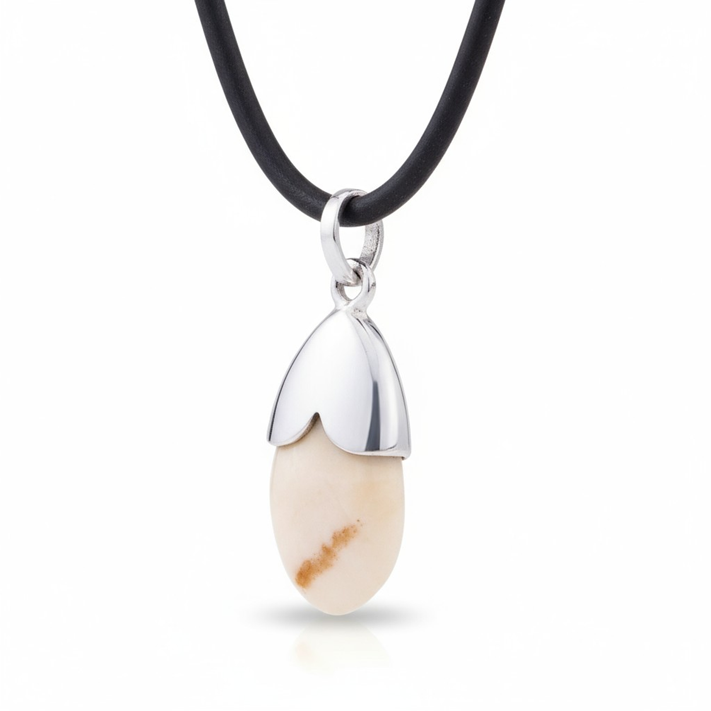 Gargantilla perla de ciervo  4