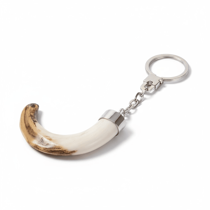 Llavero colmillo de jabalí 3