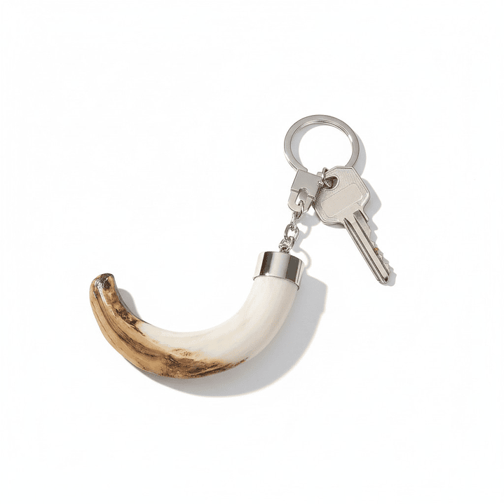 Llavero colmillo de jabalí 4