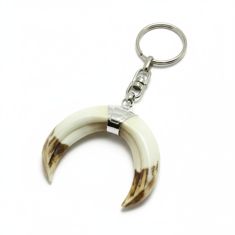 Llavero doble amoladeras de jabalí 2