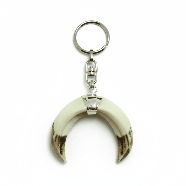 Llavero doble amoladeras de jabalí 3