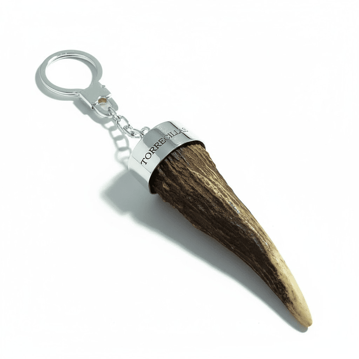 Colgante de asta de ciervo natural 1