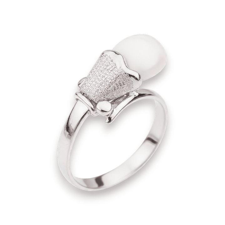 Anillo con perlas de ciervo  1