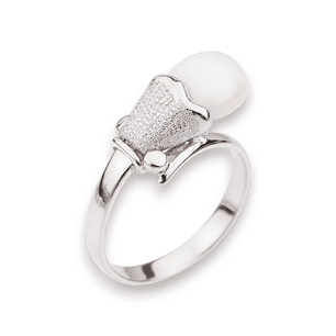 Anillo con perlas de ciervo 