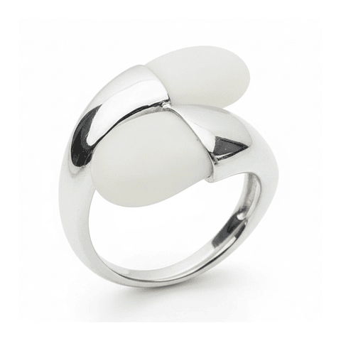 Anillo perlas de venado 