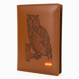 Cartera personalizada búho 