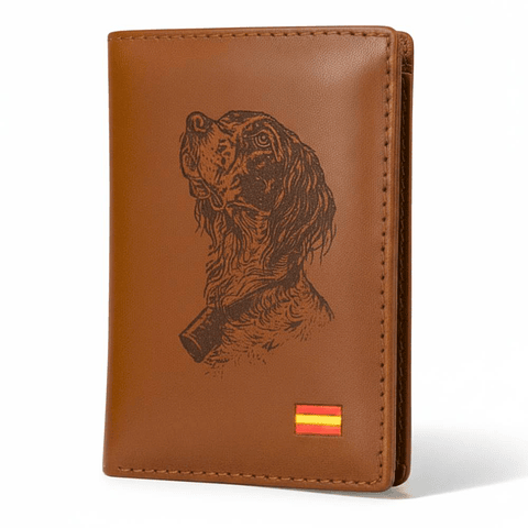 Cartera personalizada de perro