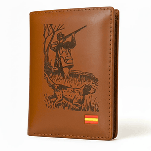Cartera personalizada de cazador 