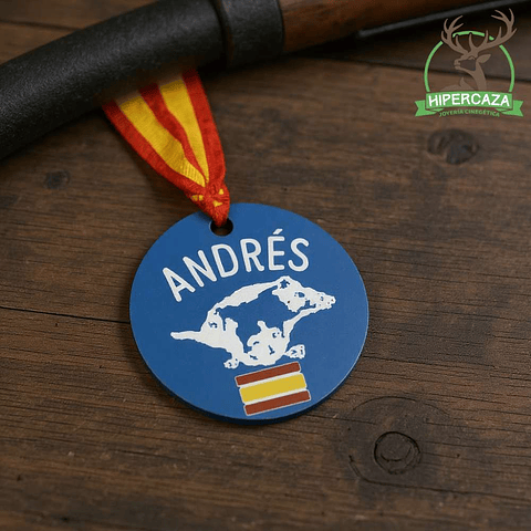 Marcarres personalizable con jabalí 