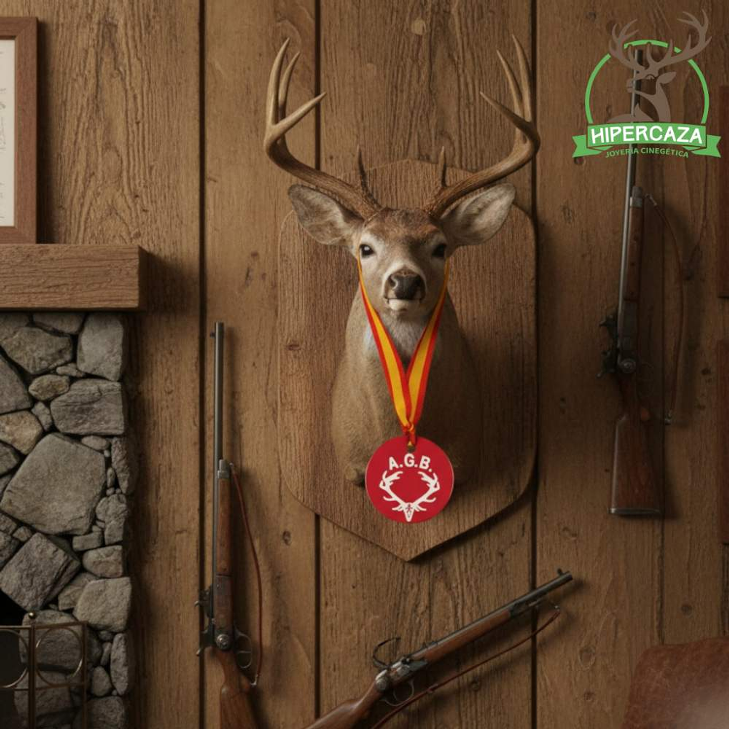 Marcarrese personalizable de ciervo  3