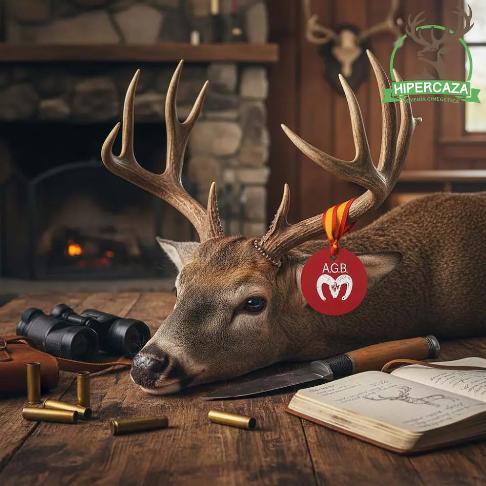Marcarrese de muflón personalizable 3