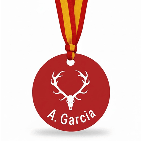 Marcarrese personalizable con ciervo 