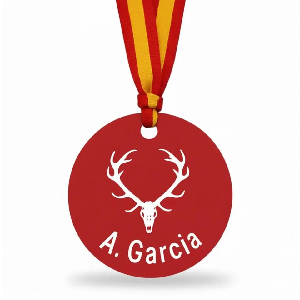 Marcarrese personalizable con ciervo  1